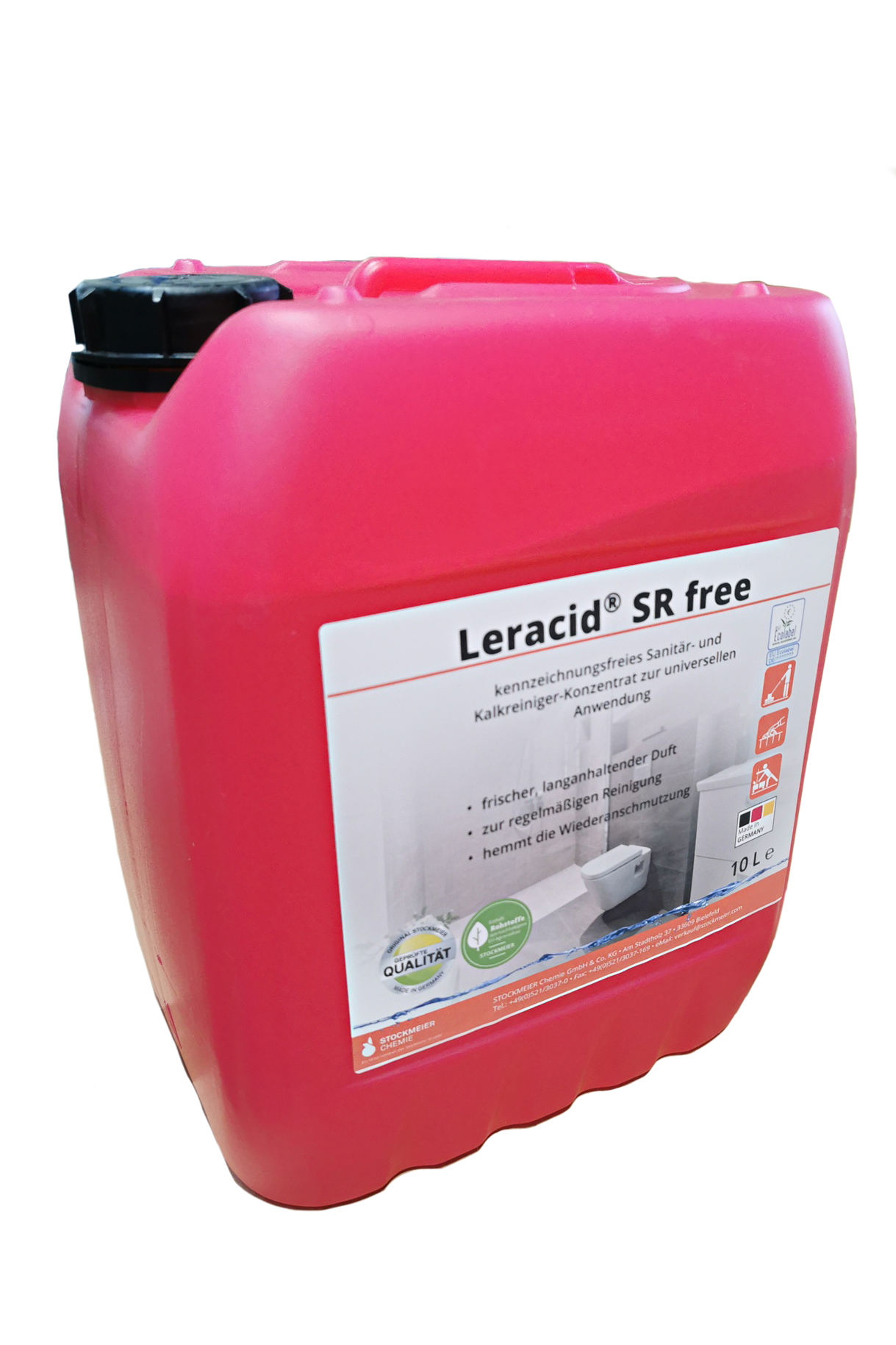 Leracid® SR free saurer Reiniger Sanitär- und Schwimmbadbereich