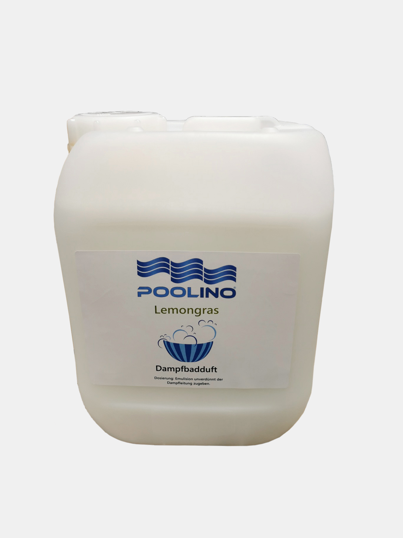 5 Liter Lemongras Poolino® Dampfbademulsion