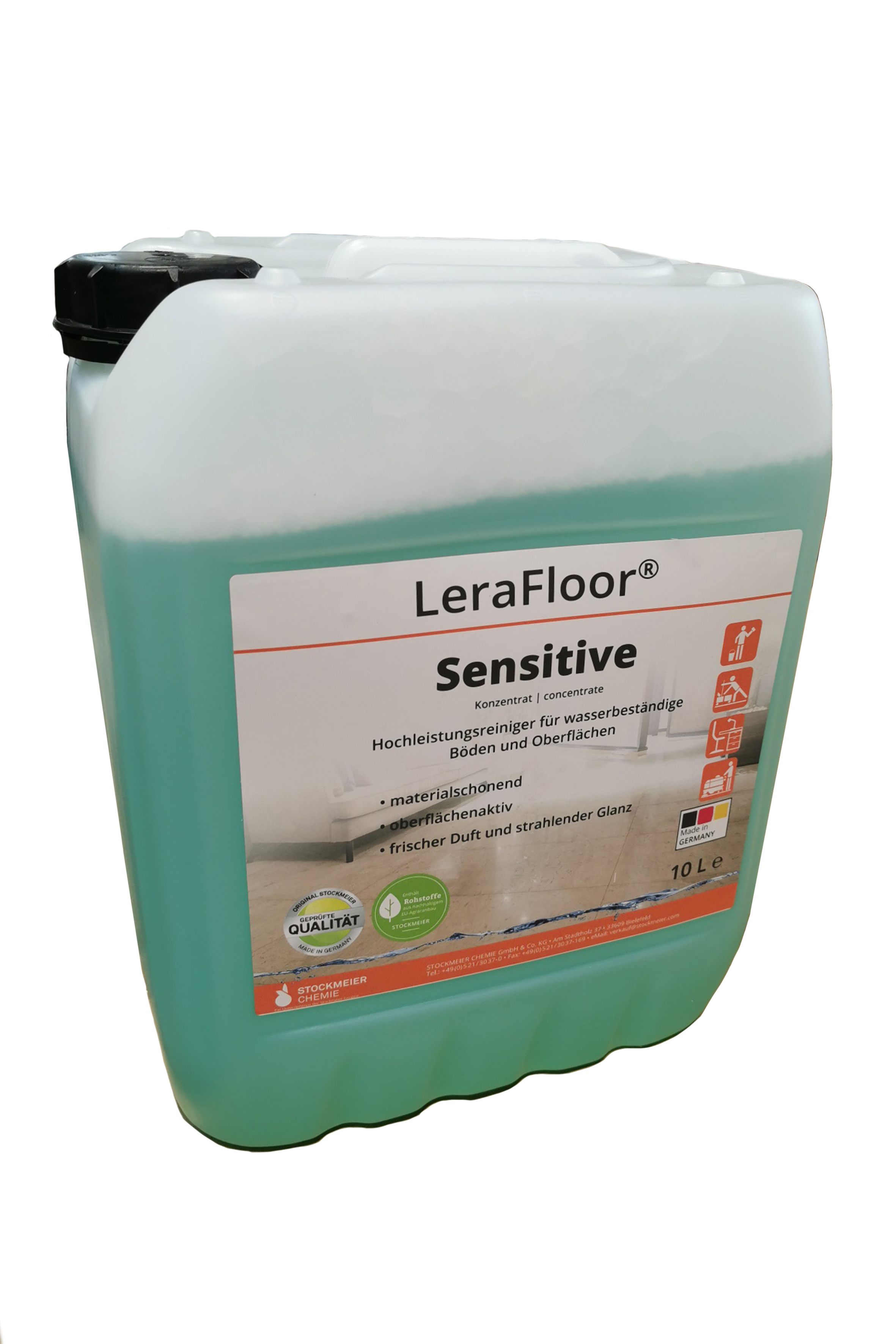 LeraFloor® Sensitive alkalischer Reiniger Sanitär- und Schwimmbadbereich