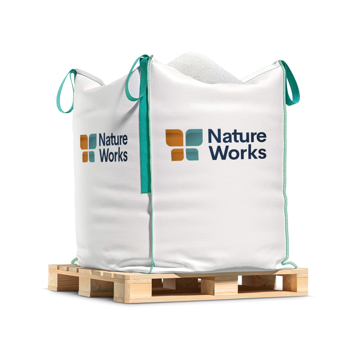 Nature Works Hi-Tech Glas Filtermedium, Korngröße 0,6 - 1,2 mm BIG BAG, 1000 kg Sack