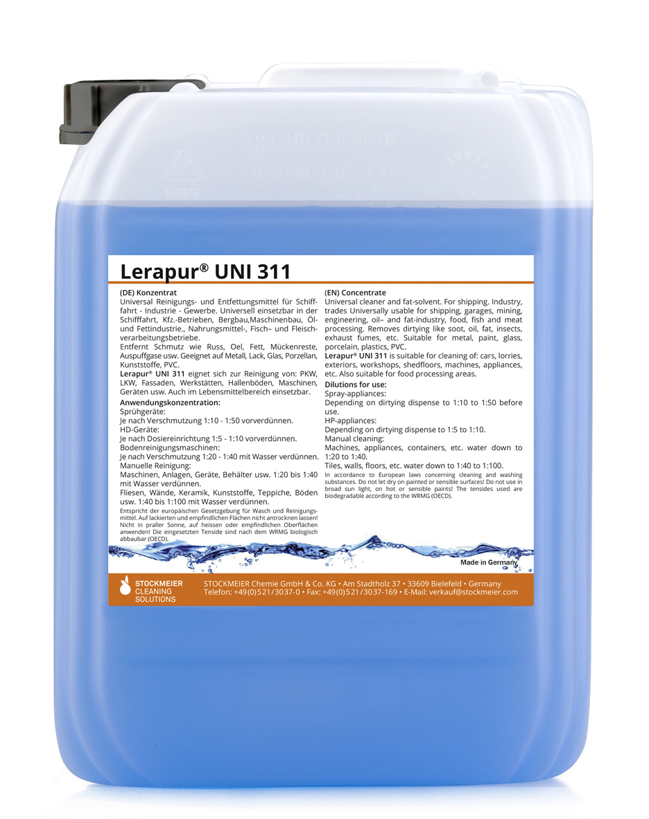 Lerapur® Uni 311 Reinigungs- und Entfettungsmittel